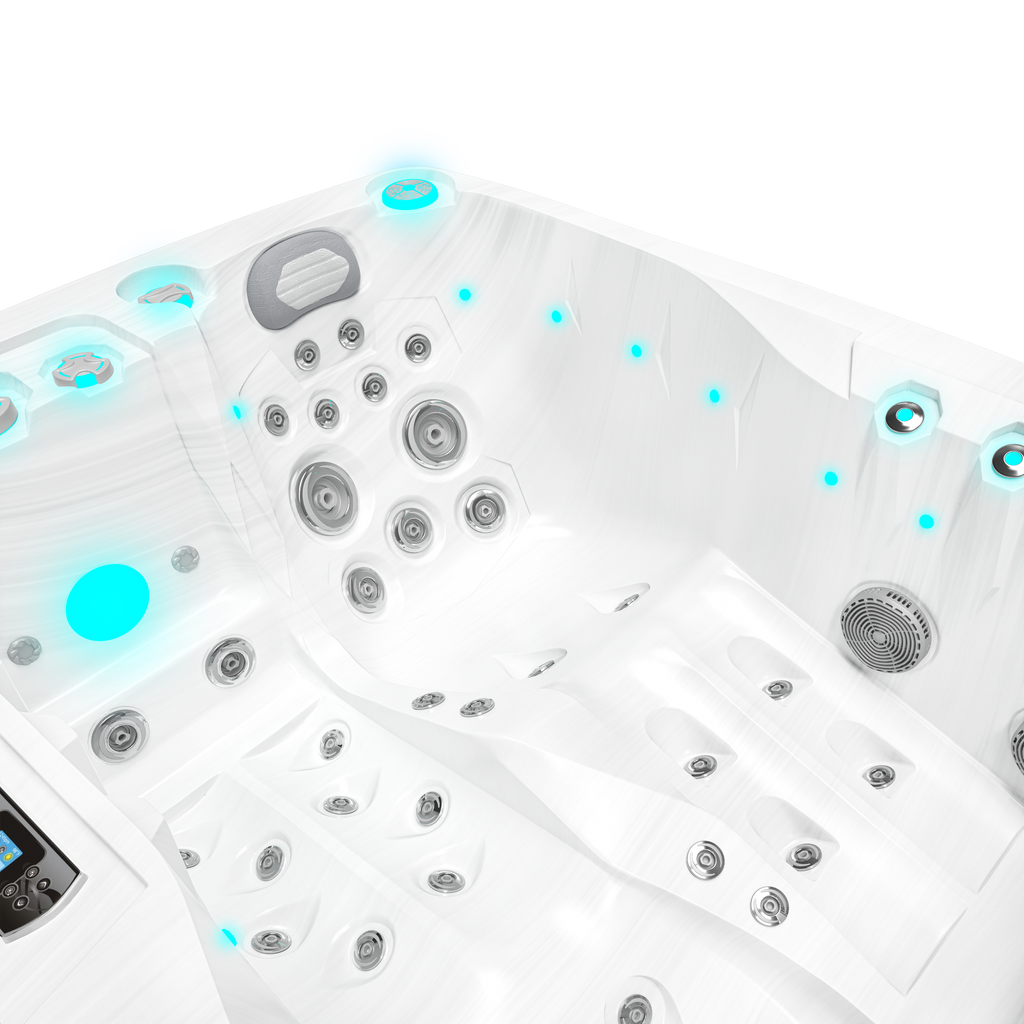 Twin Plug & Play - Spa de 2 places - White Marble