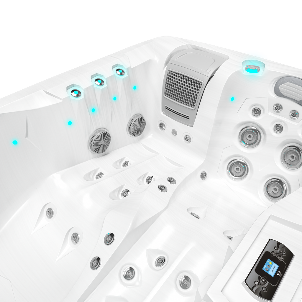 Twin Plug & Play - Spa de 2 places - White Marble
