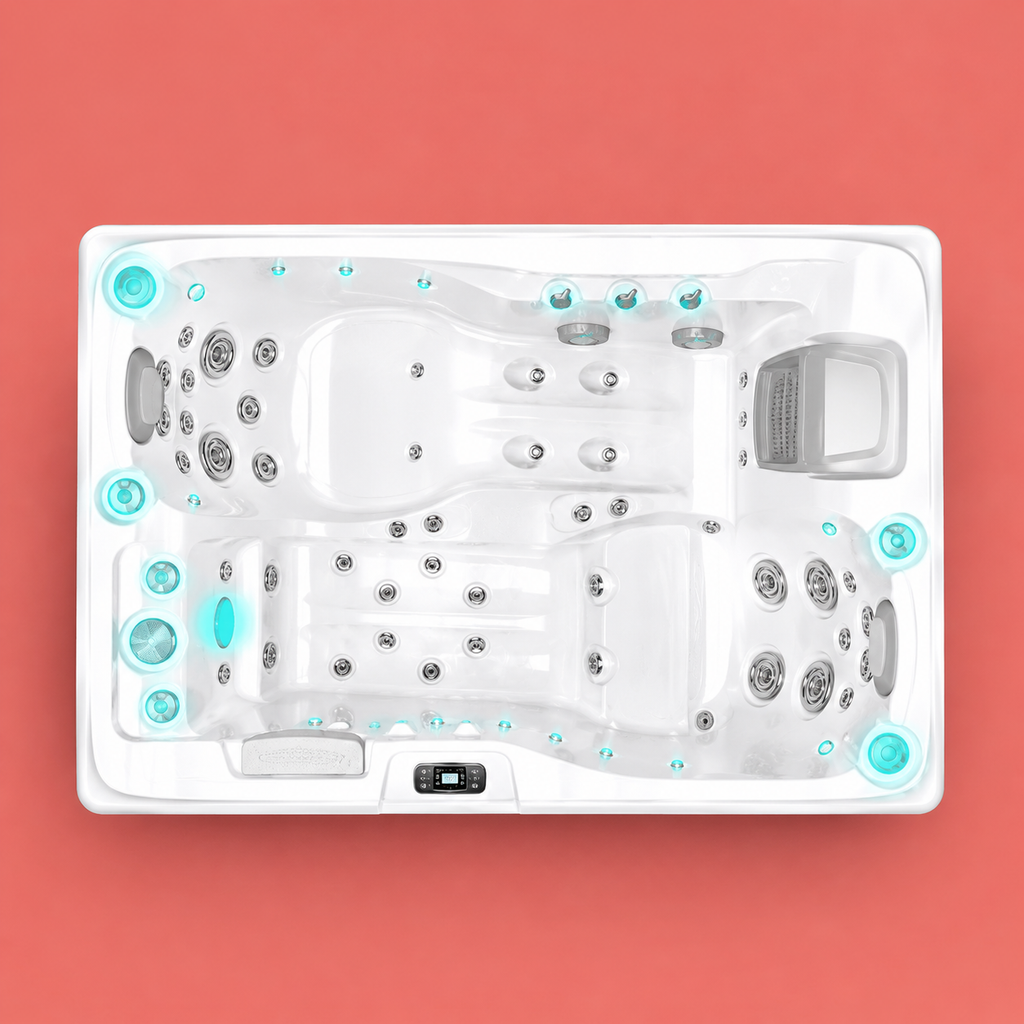 Twin Plug & Play - Spa de 2 places - White Marble