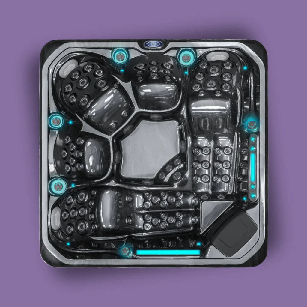 Neptune V2 - Spa 5 places - noir