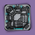 Neptune V2 - Spa 5 places - noir