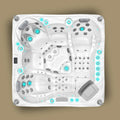 Volcano - Spa 5 places - Blanc
