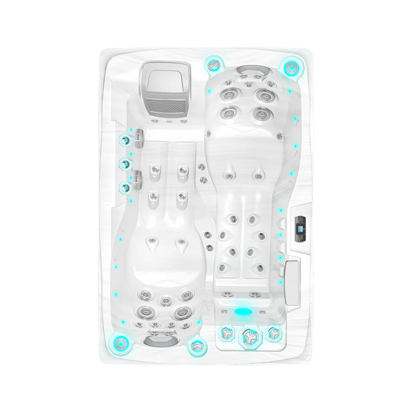 Twin Plug & Play - Spa de 2 places - White Marble